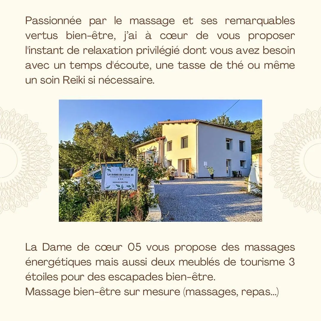 Appartement La Dame de cœur 05 à Antonaves